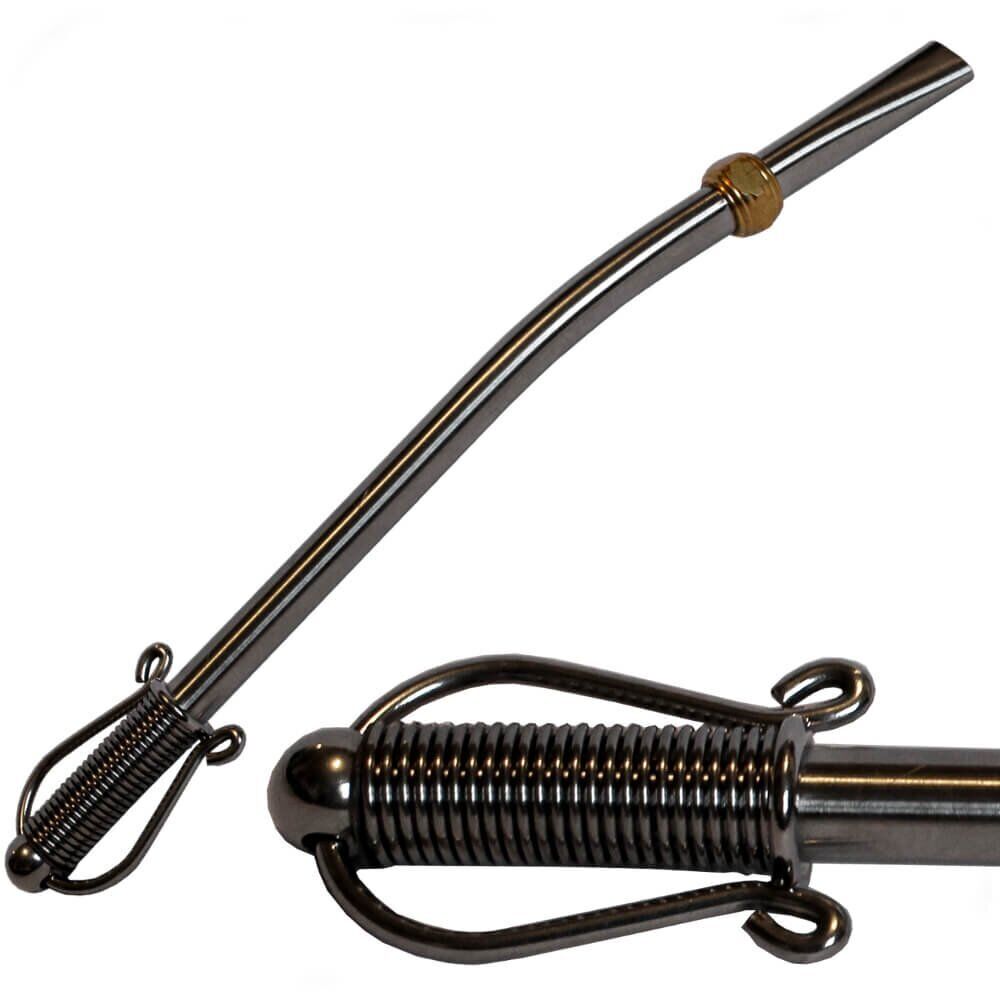 Gaucho Bruno Bombilla - Acciaio Inox con Doppio Filtro Chitarra