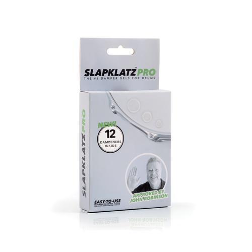 SLAPKLATZ GEL PADS  CLEAR  12 PEZZI - SORDINE GEL PER BATTERIA