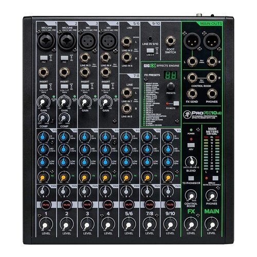 Mixer disc jockey Mackie  PROFX10V3