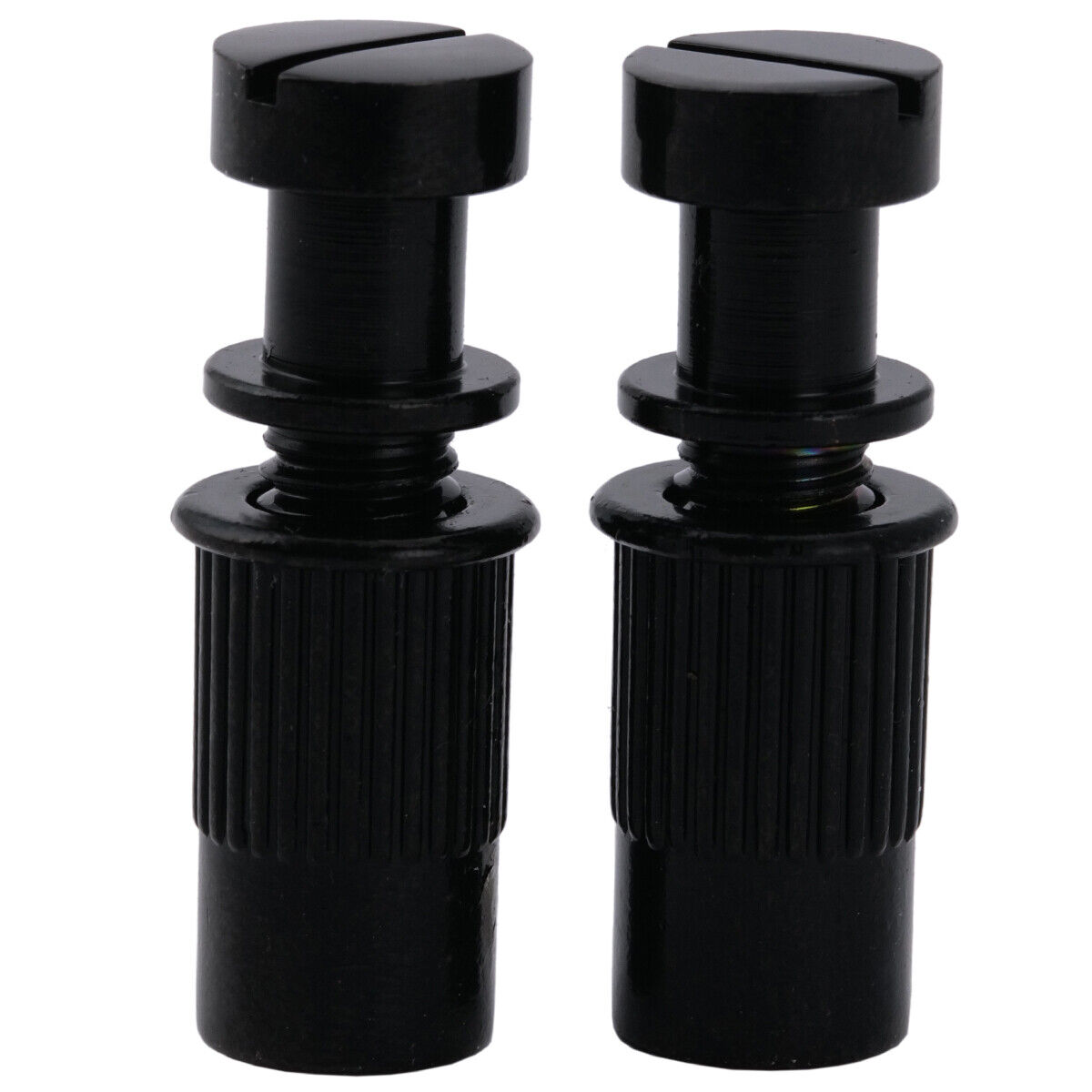 Musiclily Pro 2Pcs Black M8 Metric Tailpiece Studs For Epiphone Les Paul Guitar