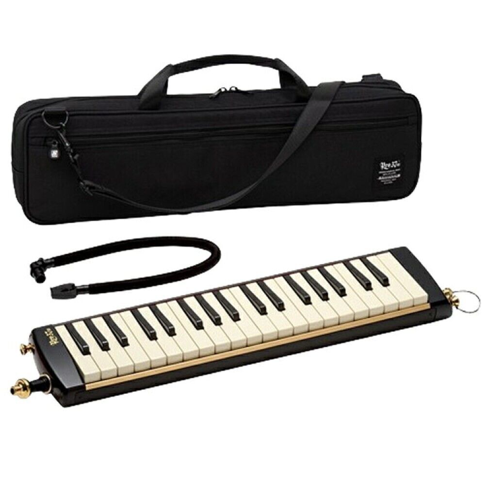 Suzuki Tastiera Armonica Melodeon Alto Pro-37 v2 W/Custodia Morbida Da Jpn