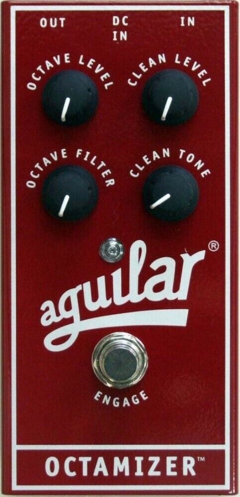 AGUILAR OCTAMIZER ANALOG OCTAVE Pedale Basso Effetto Giappone