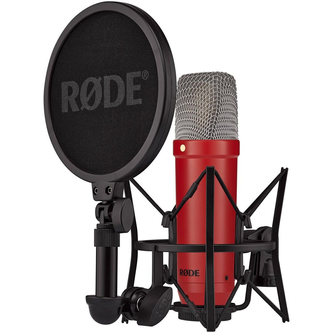 RODE NT1 Signature Series Red MICROFONO A CONDENSATORE A DIAFRAMMA LARGO