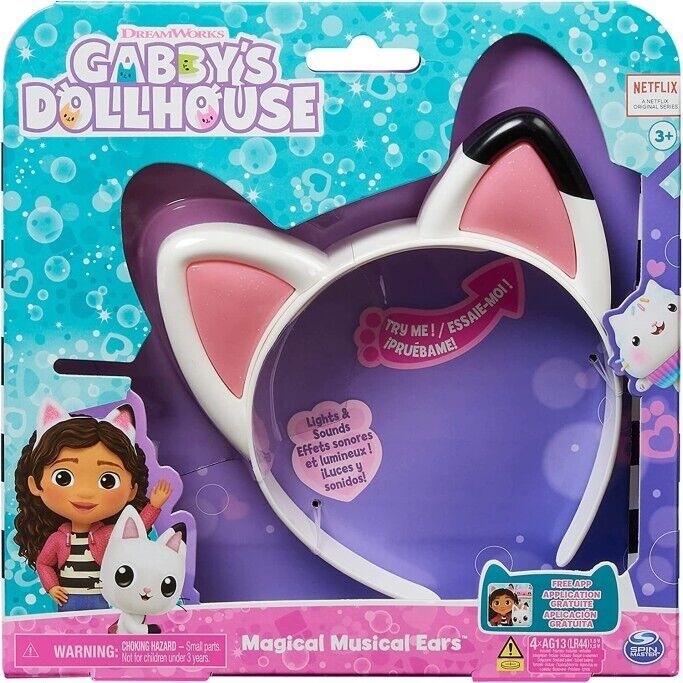 ORECCHIE DI GABBY SUONI/LUCI  MAGICHE GABBY  DOLLHOUSE
