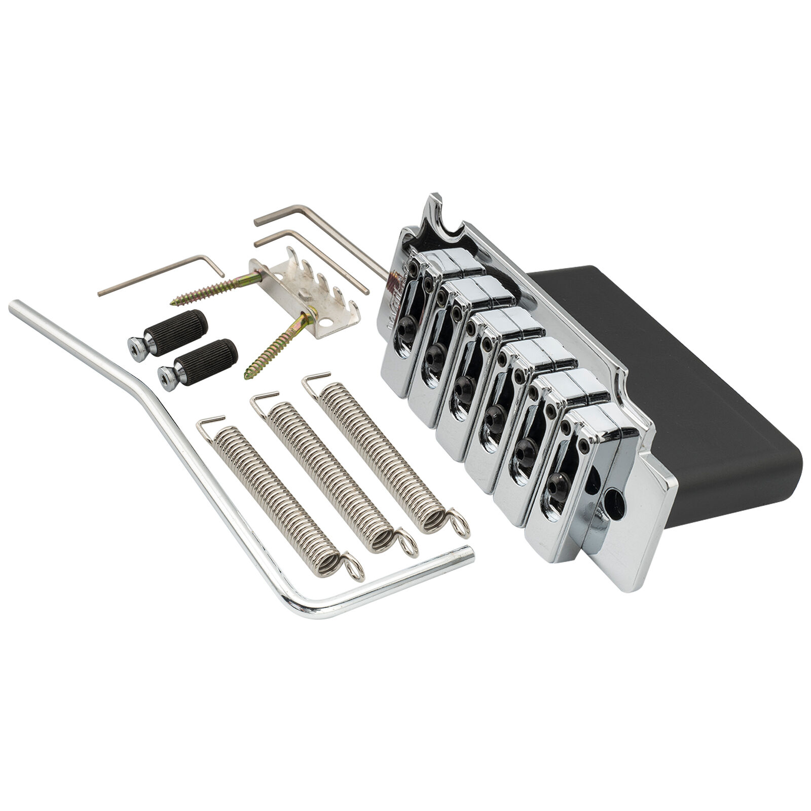 Wilkinson 54mm 2-Point Locking Saddle Tremolo Bridge For Squier Strat Guitar