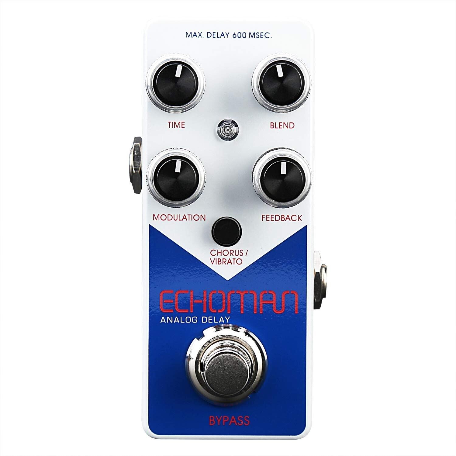 XVive V21 Echoman Pedale Delay Analogico con Modulazioni Effetti per Chitarra.