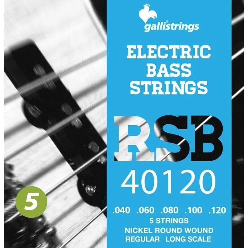 MUTA PER BASSO GALLI STRINGS RSB40120 5 CORDE Regular