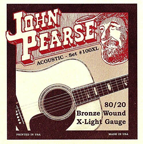 John Pearse GR59014 Corde per Chitarra, Bronzo XL (r6R)