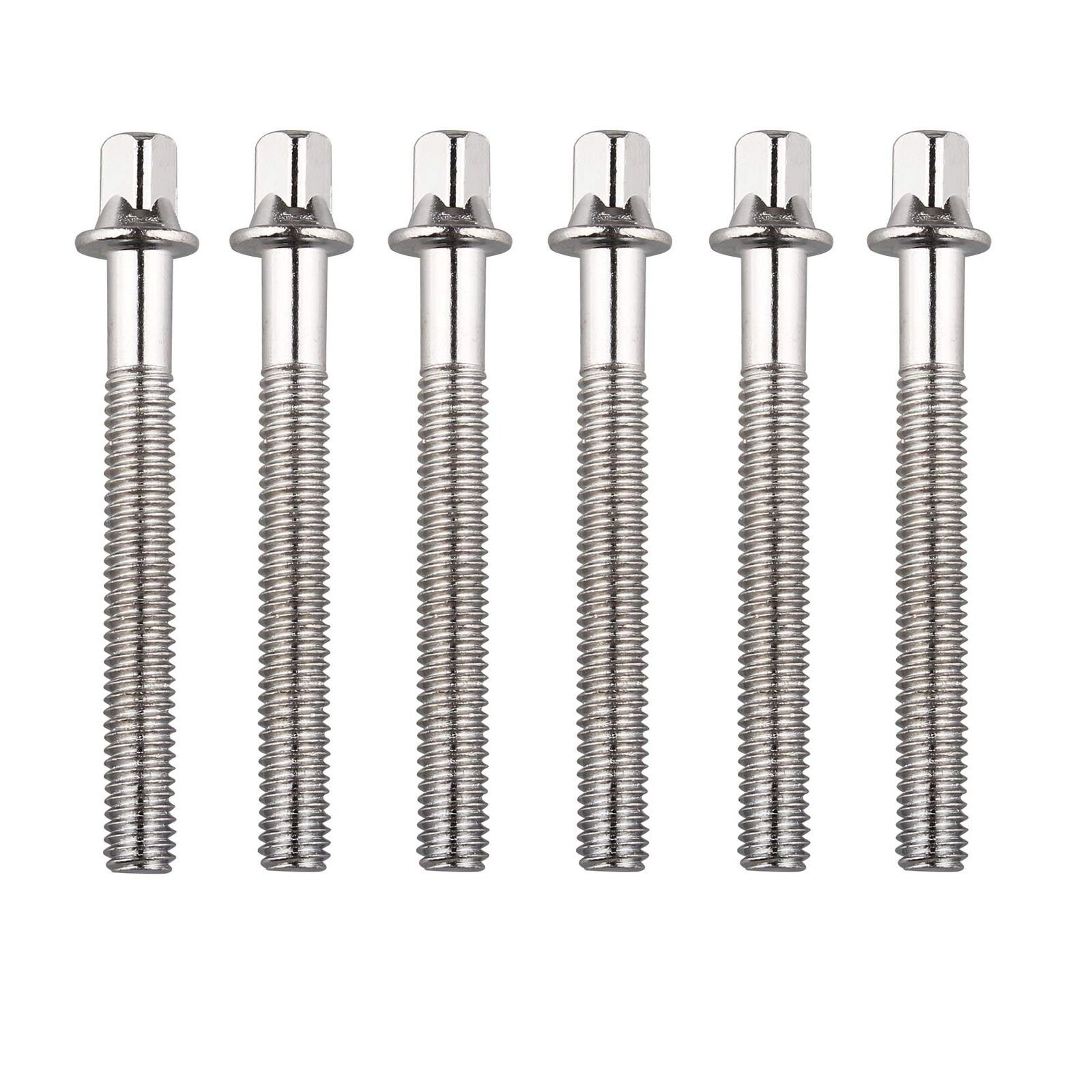Futheda 6pcs metal drum Tension Rods drum Long tight viti Tension viti bullon...