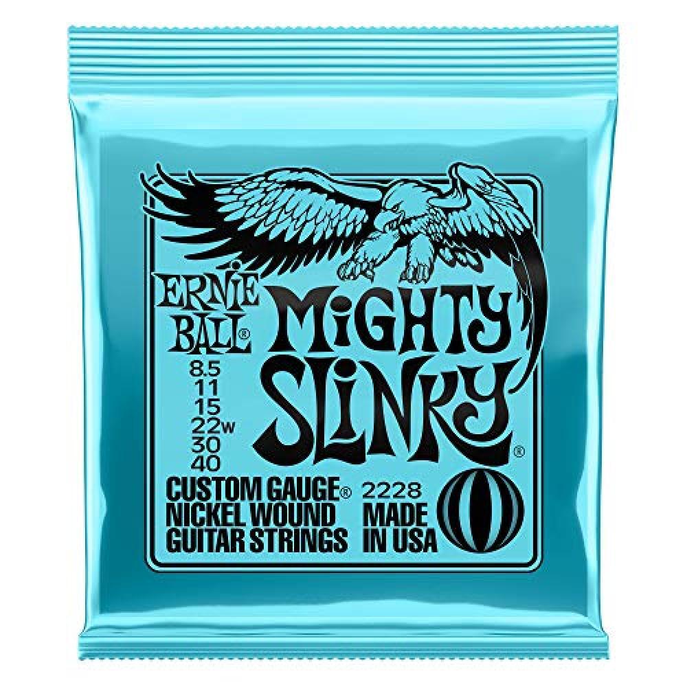 (TG. Single Pack) Ernie Ball Mighty Slinky Nickel Wound Electric Guitar Strings