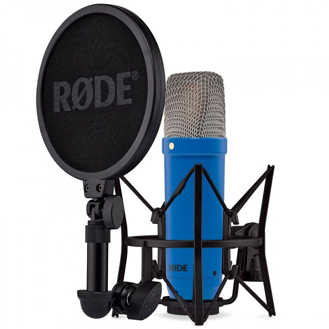 RODE NT1 Signature Series Cobalt MICROFONO A CONDENSATORE A DIAFRAMMA LARGO
