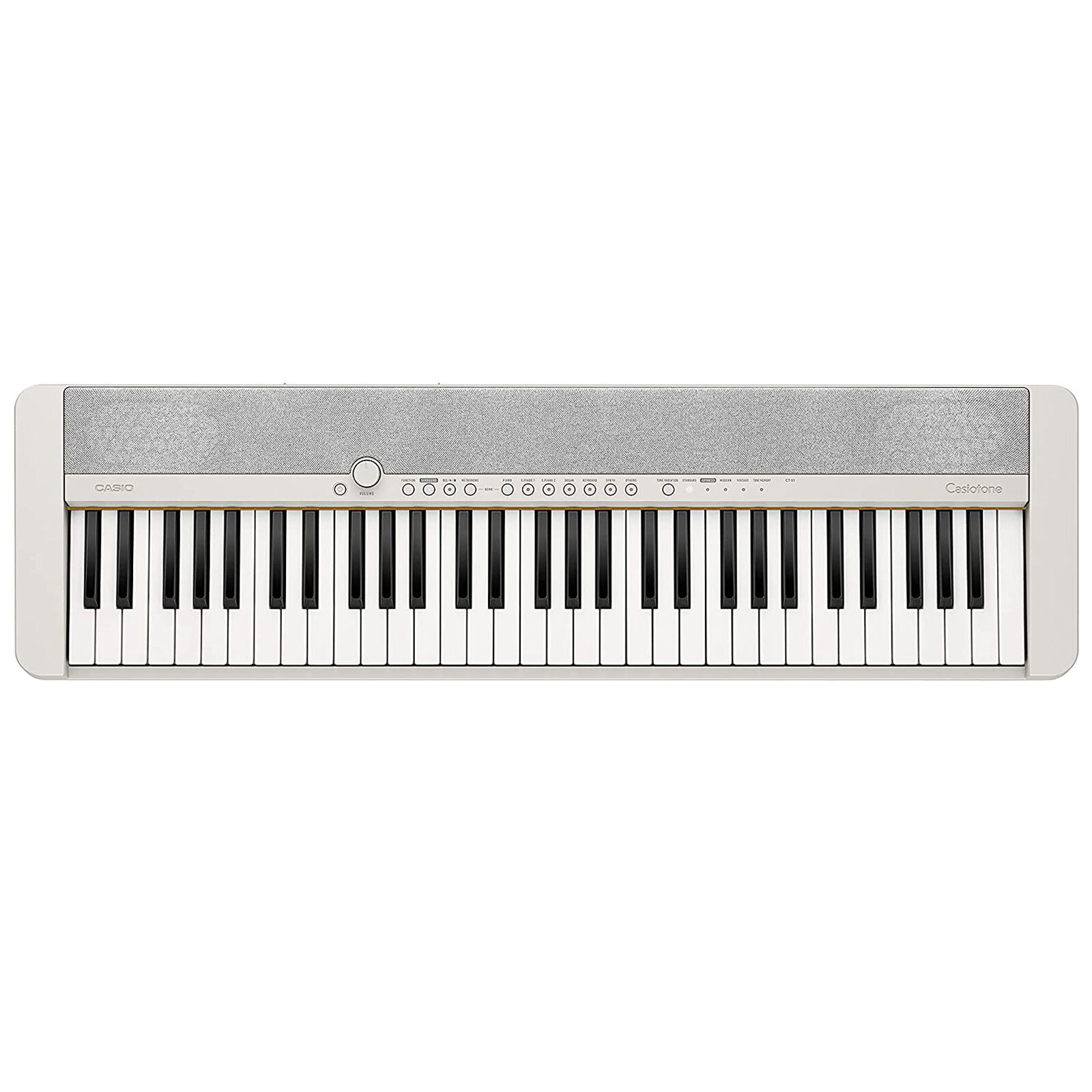 Casio CT-S1-76WH Casiotone Tastiera digitale dinamica 76 Tasti porta USB, Bianco