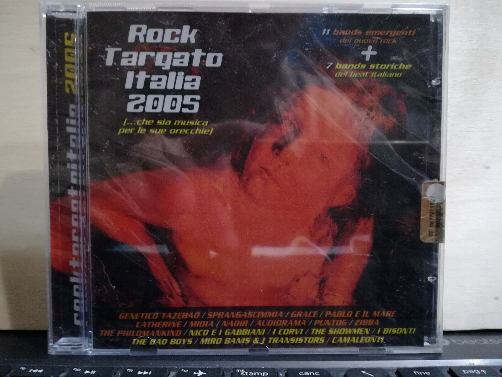 ROCK TARGATO ITALIA 2005 CD SIGILLATO 11 BANDS EMERGENTI + 7 BANDS STORICHE