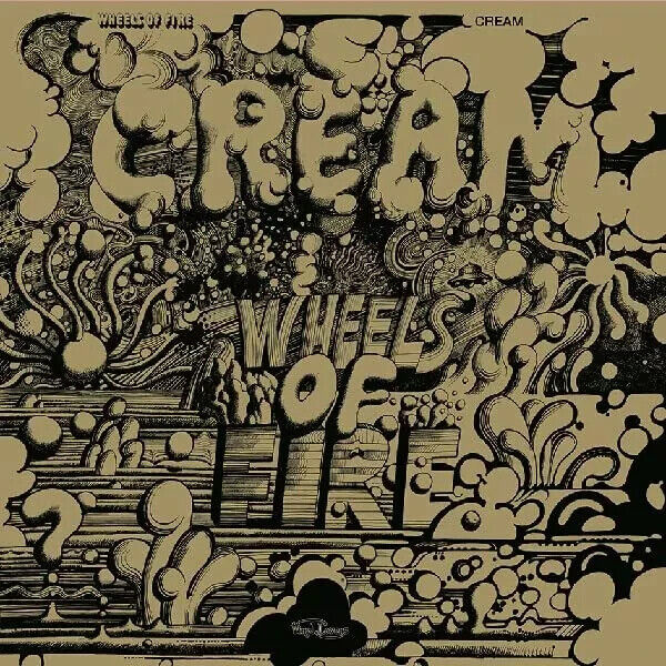Cream – Wheels Of Fire - 2 x Vinyl, LP, Album, Reissue, Gold Sleeve, 180 gram. U