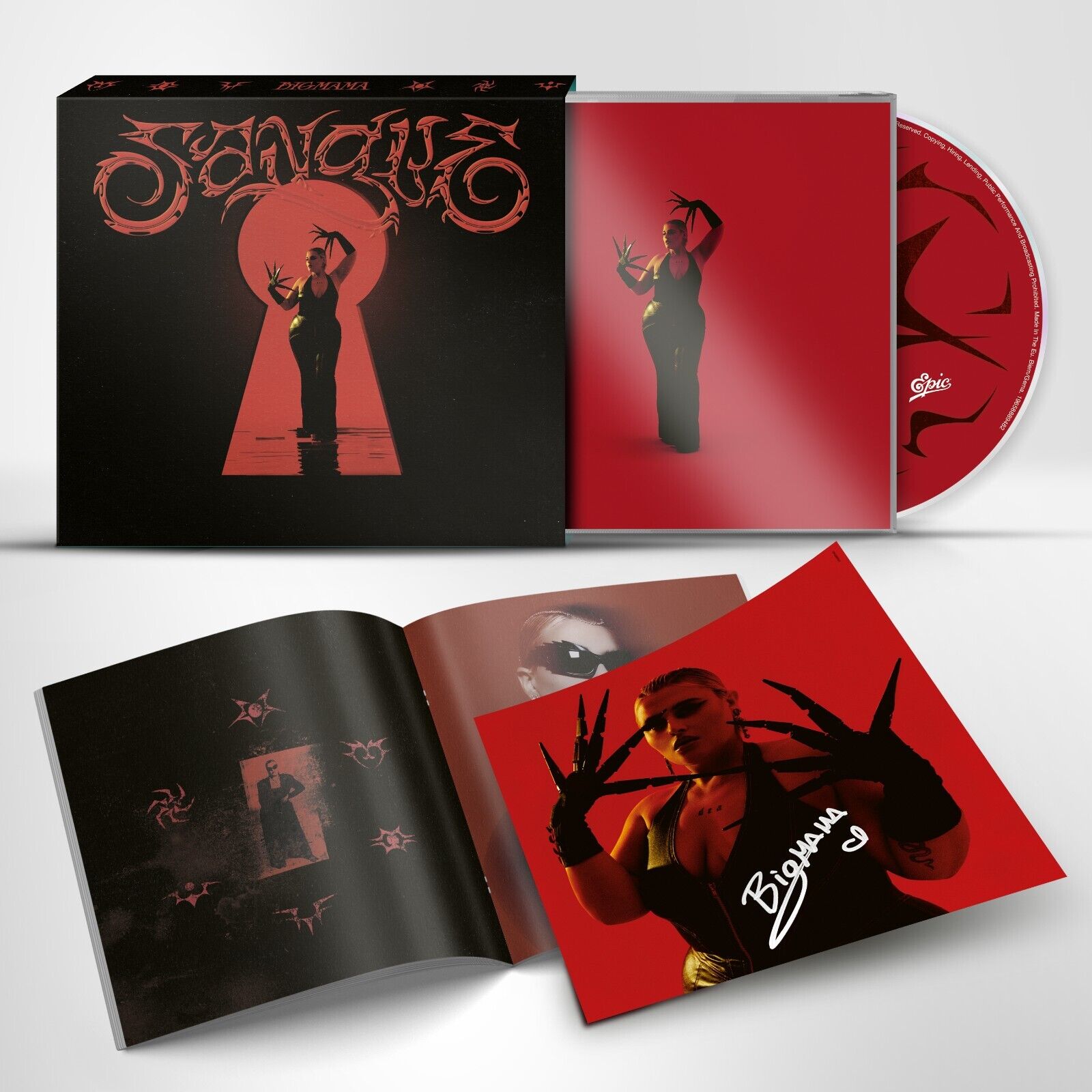 BIGMAMA - SANGUE - CD AUTOGRAFATO NUOVO SIGILLATO SANREMO 2024