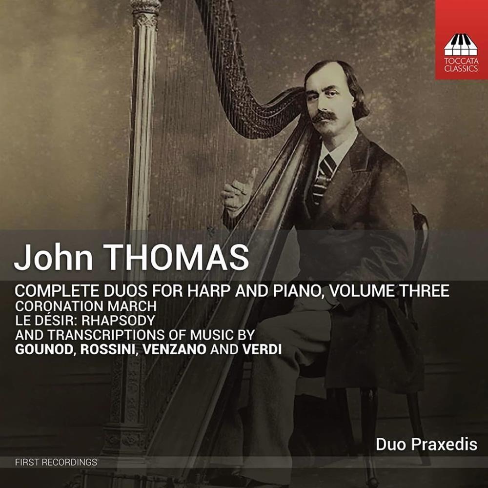 John Thomas - Samtliche Duos Fur Harfe Und Klavier, Vol. 3 - AA.VV. (Audio Cd)
