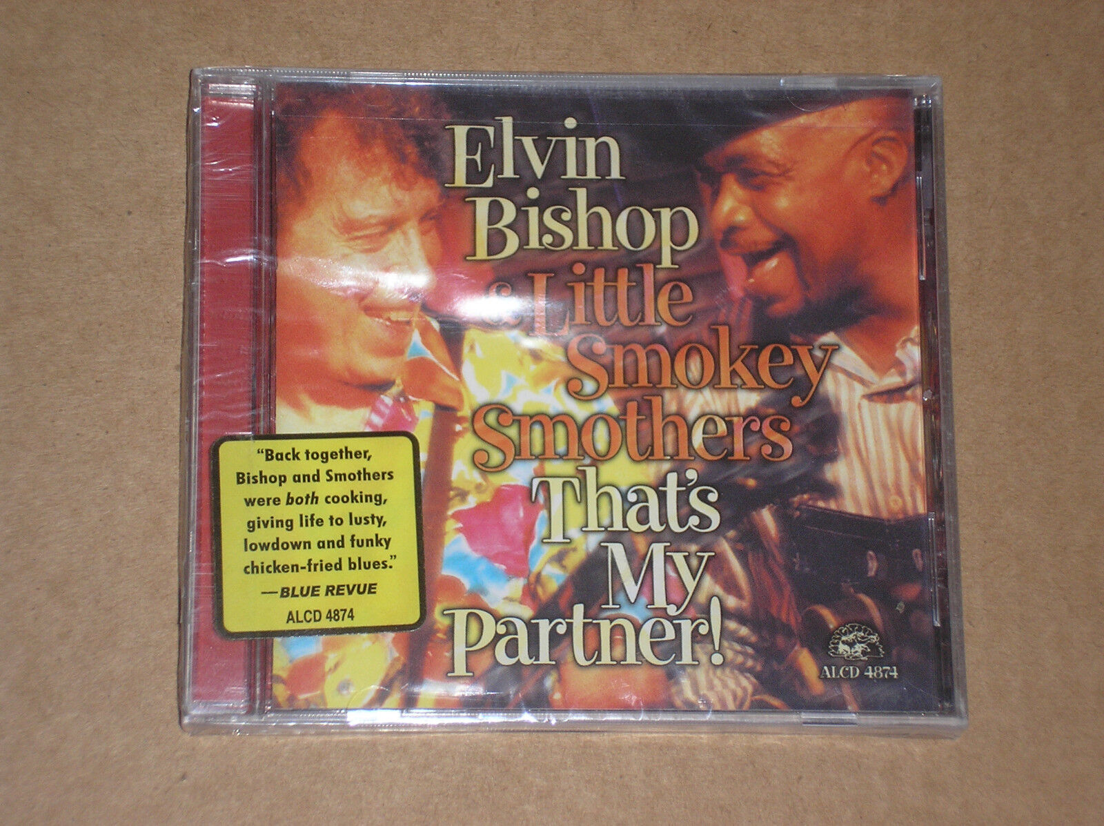 ELVIN BISHOP & LITTLE SMOKEY SMOTHERS - THAT'S MY PARTNER! - CD NUOVO (SEALED)