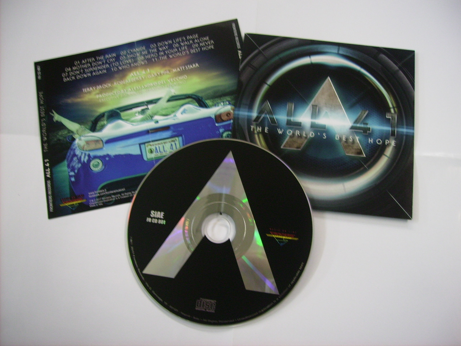 ALL 4 1 - THE WORLD'S BEST HOPE - CD PROMO WITH BOOKLET AND INLAY 2017 NEW