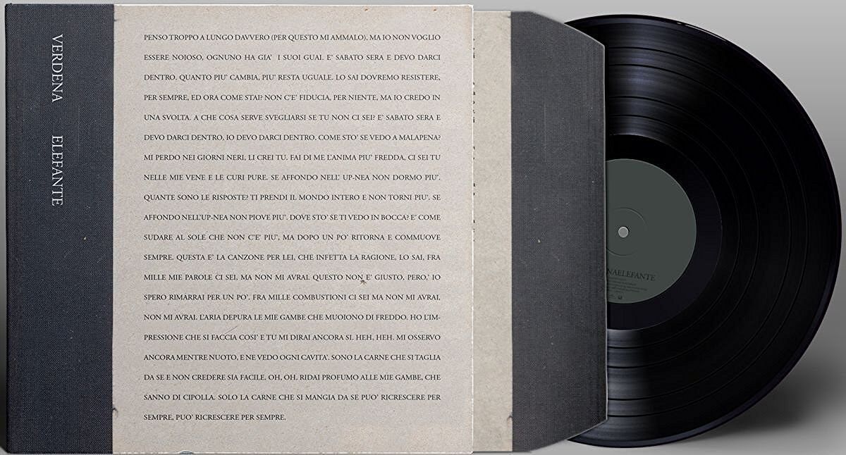 VERDENA ELEFANTE EP VINILE EP 10" NUOVO SIGILLATO
