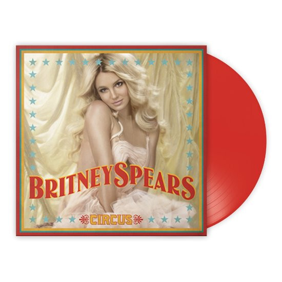 Britney Spears Circus Vinile Lp Colorato Rosso Nuovo e Sigillato