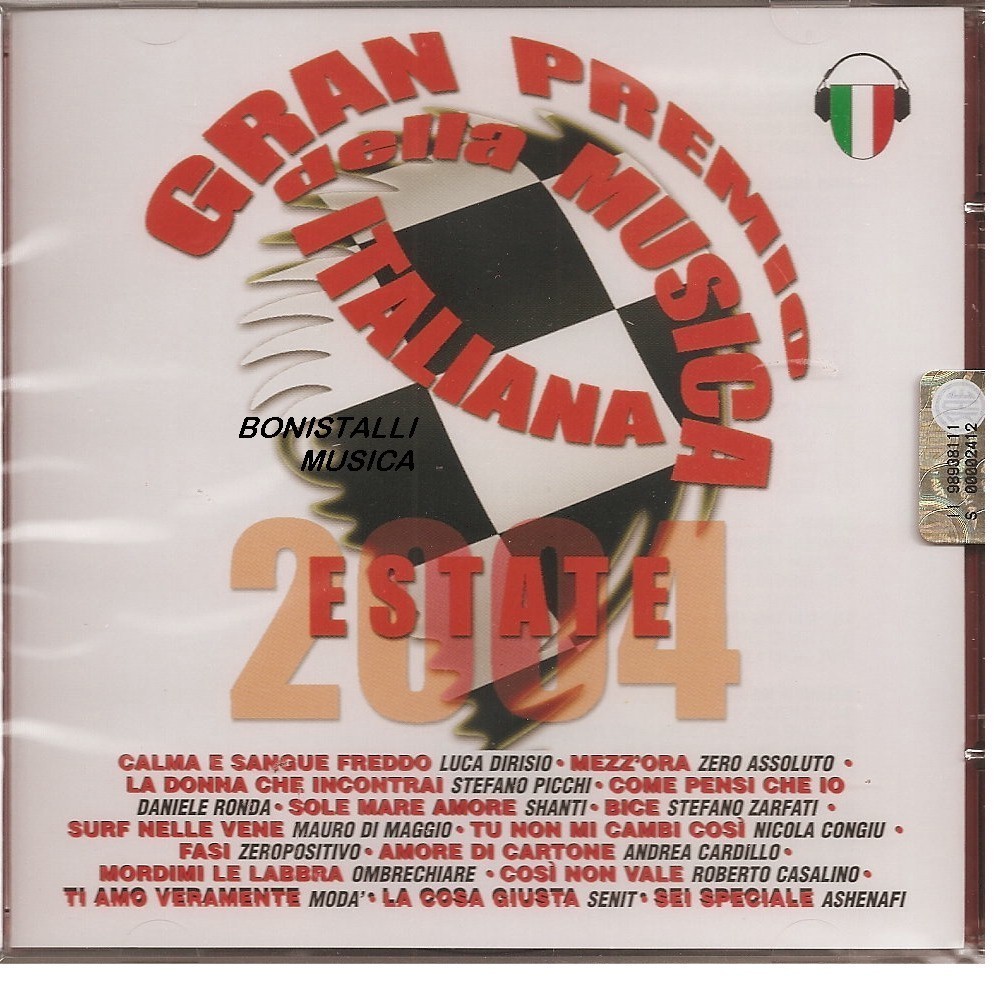 GRAN PREMIO DELLA MUSICA ITALIANA 2004 - CD Sigillato MODA' , DIRISIO