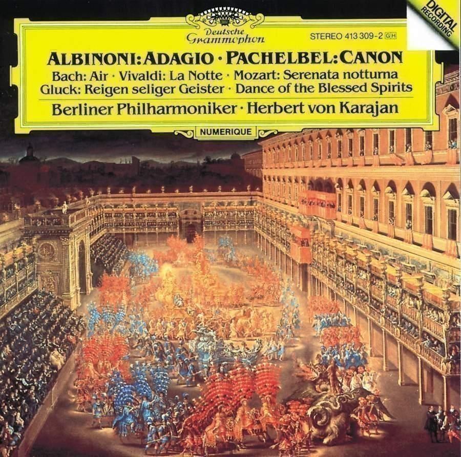 Audio Cd Herbert Von Karajan / Berliner Philharmoniker: Adagio - Albinoni, Pache