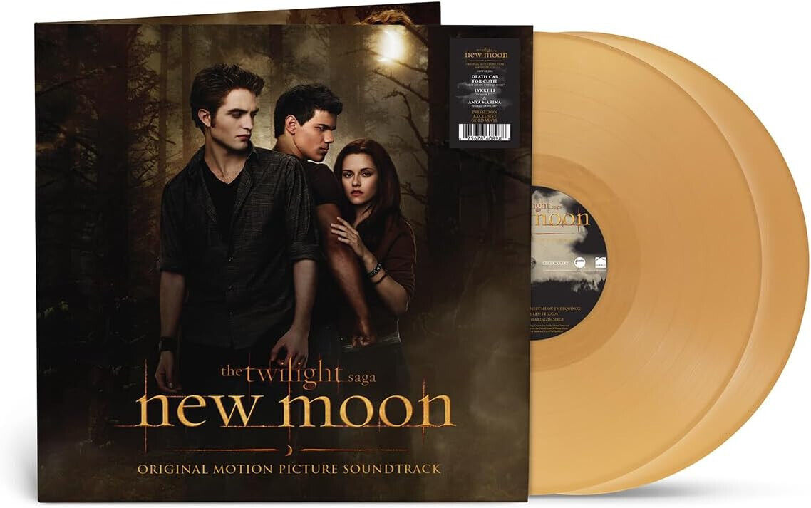 Artisti Vari O.S.T. The Twilight Saga New Moon Doppio Vinile Lp Colorato Oro