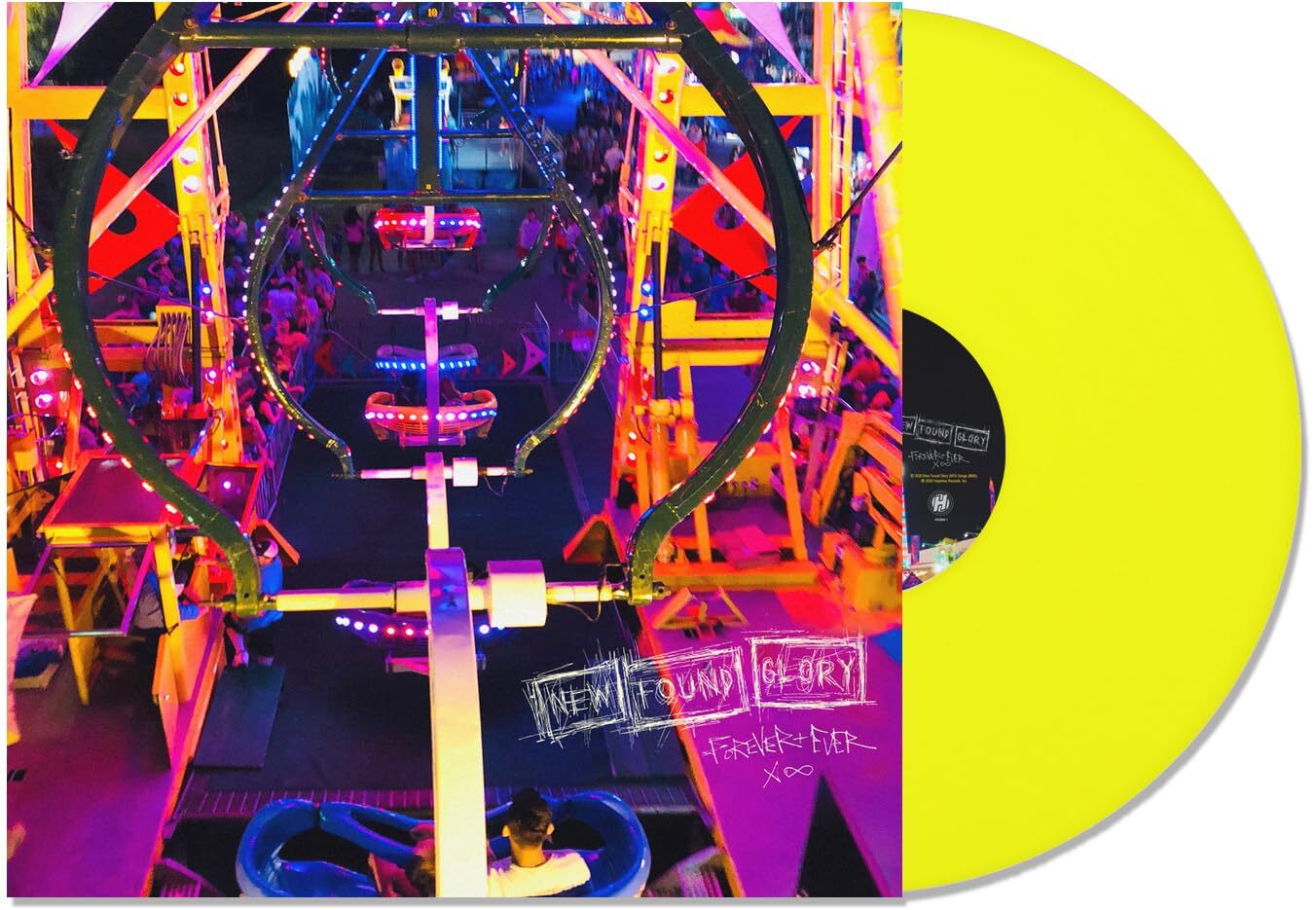 New Found Glory Forever and Ever X Infinity - Neon Yellow (Vinyl LP)