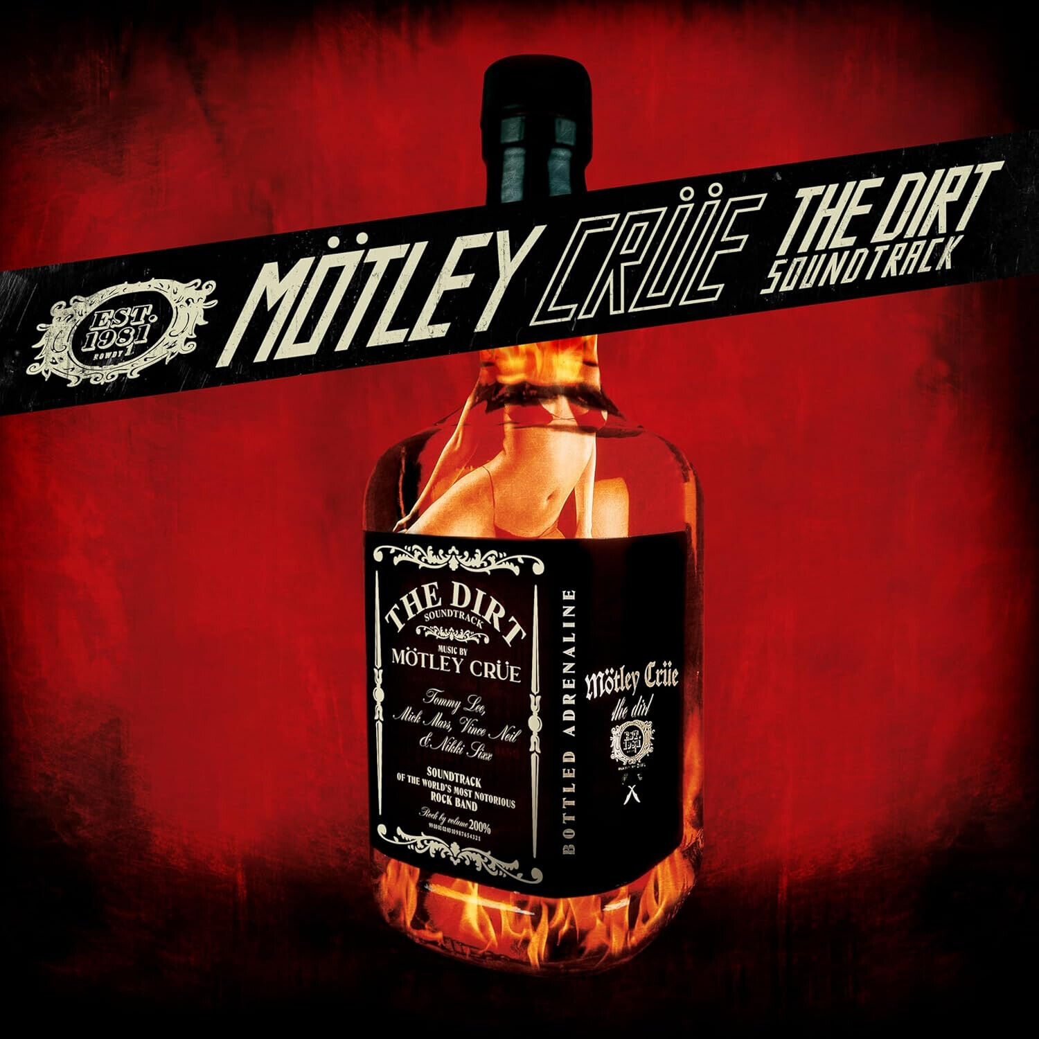 Motley Crue The Dirt Soundtrack Doppio Vinile Lp Gatefold Nuovo e Sigillato