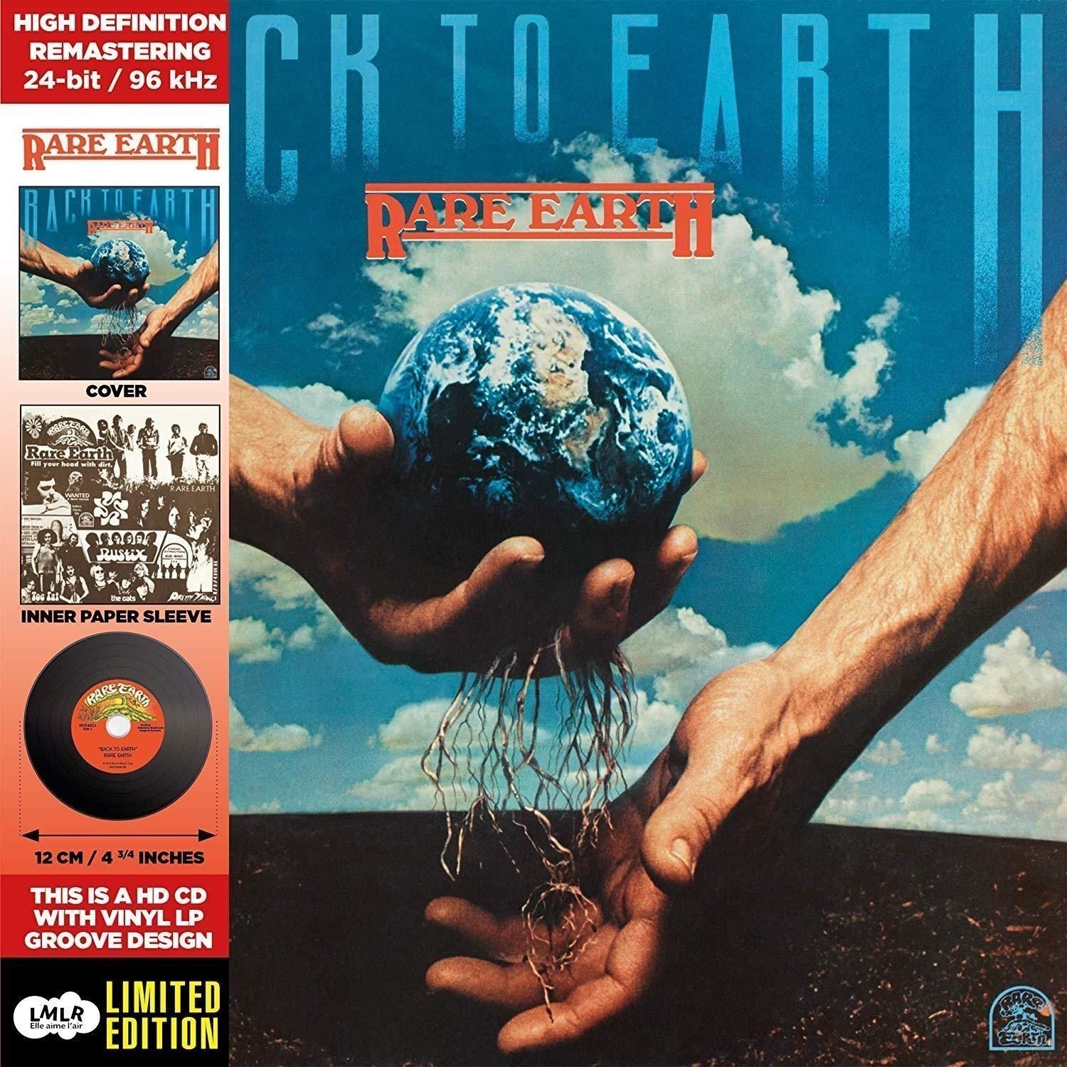 Audio Cd Rare Earth - Back To Earth