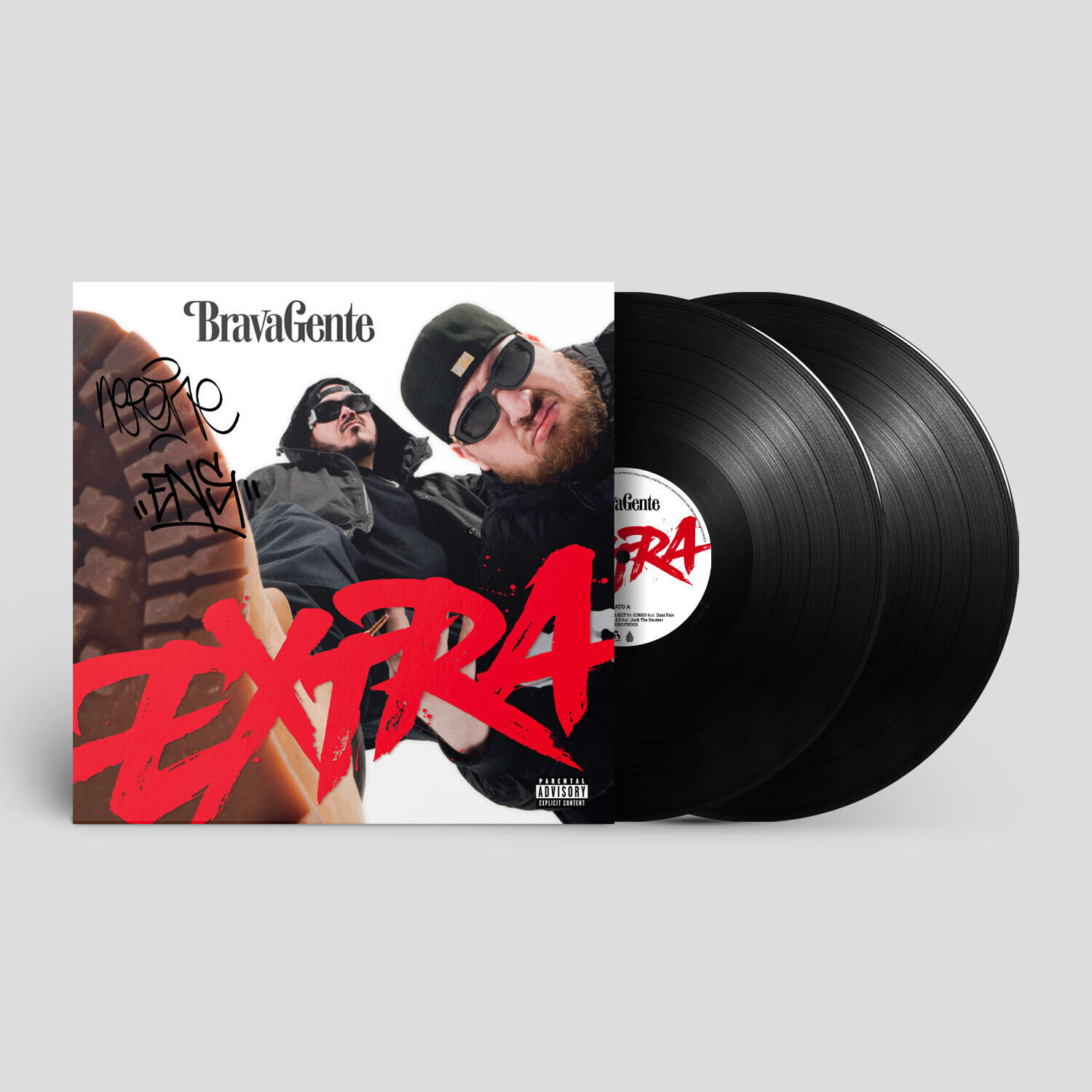 Nerone & Ensi Brava Gente Extra Doppio Vinile Lp Autografato Nuovo e Sigillato