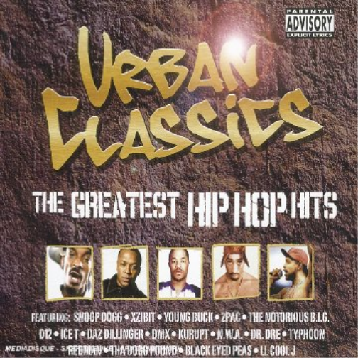 Vari-Urban Classics Urban Classics Hip Hop Hits (CD)
