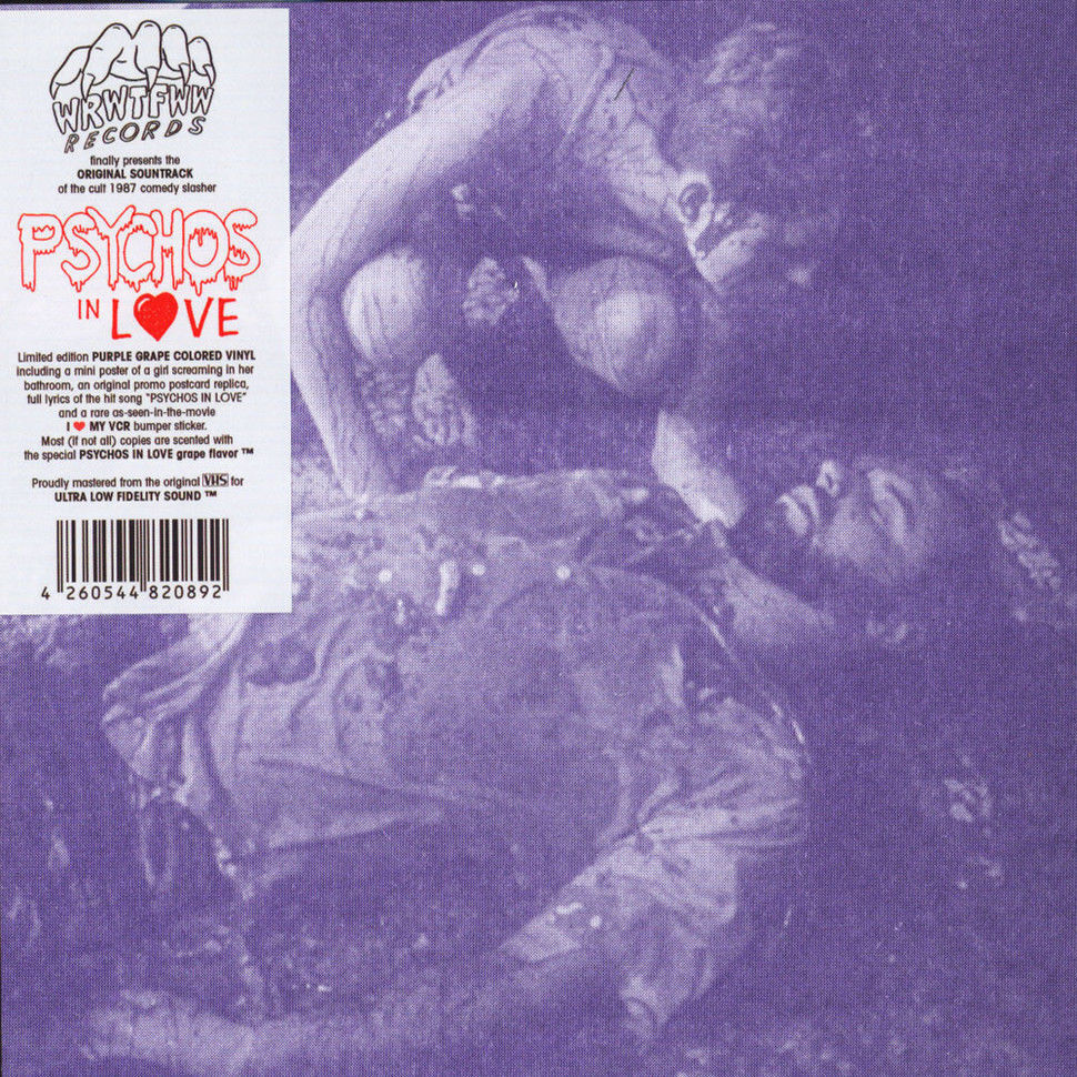 CARMINE CAPOBIANCO O.S.T. PSYCHOS IN LOVE VINILE 7" COLORATO PURPLE VINYL