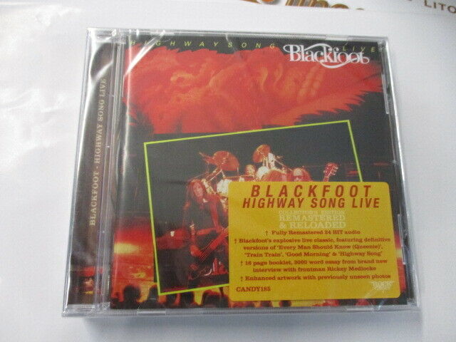 BLACKFOOT - HIGHWAY SONG LIVE - CD NEW SEALED 2013