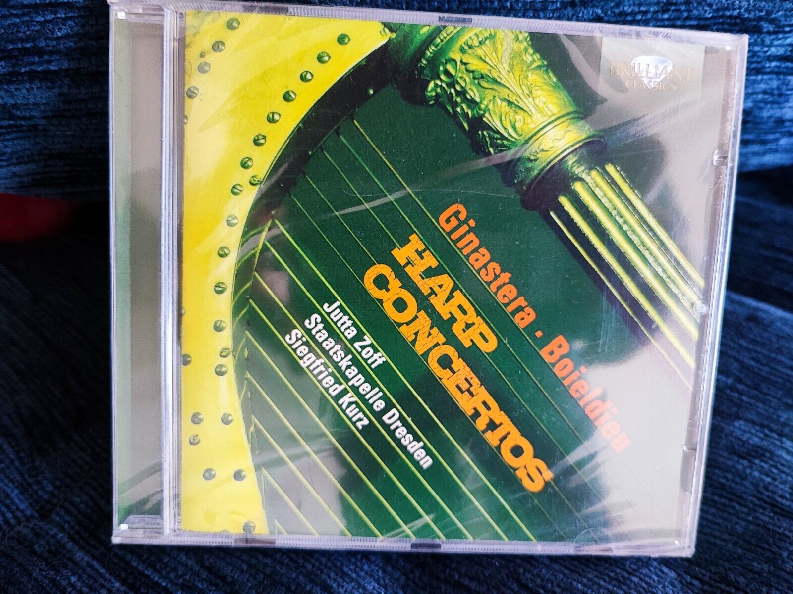 Ginastera - HARP CONCERTOS - Jutta Zoff - CD