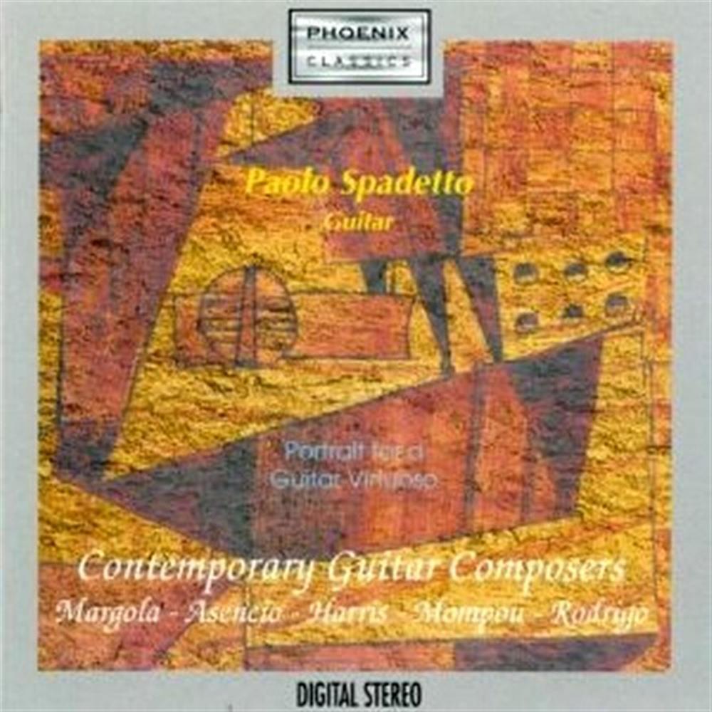 Paolo Spadetto: Contemporary Guitar Composers - Margola, Mompou... (Audio Cd)