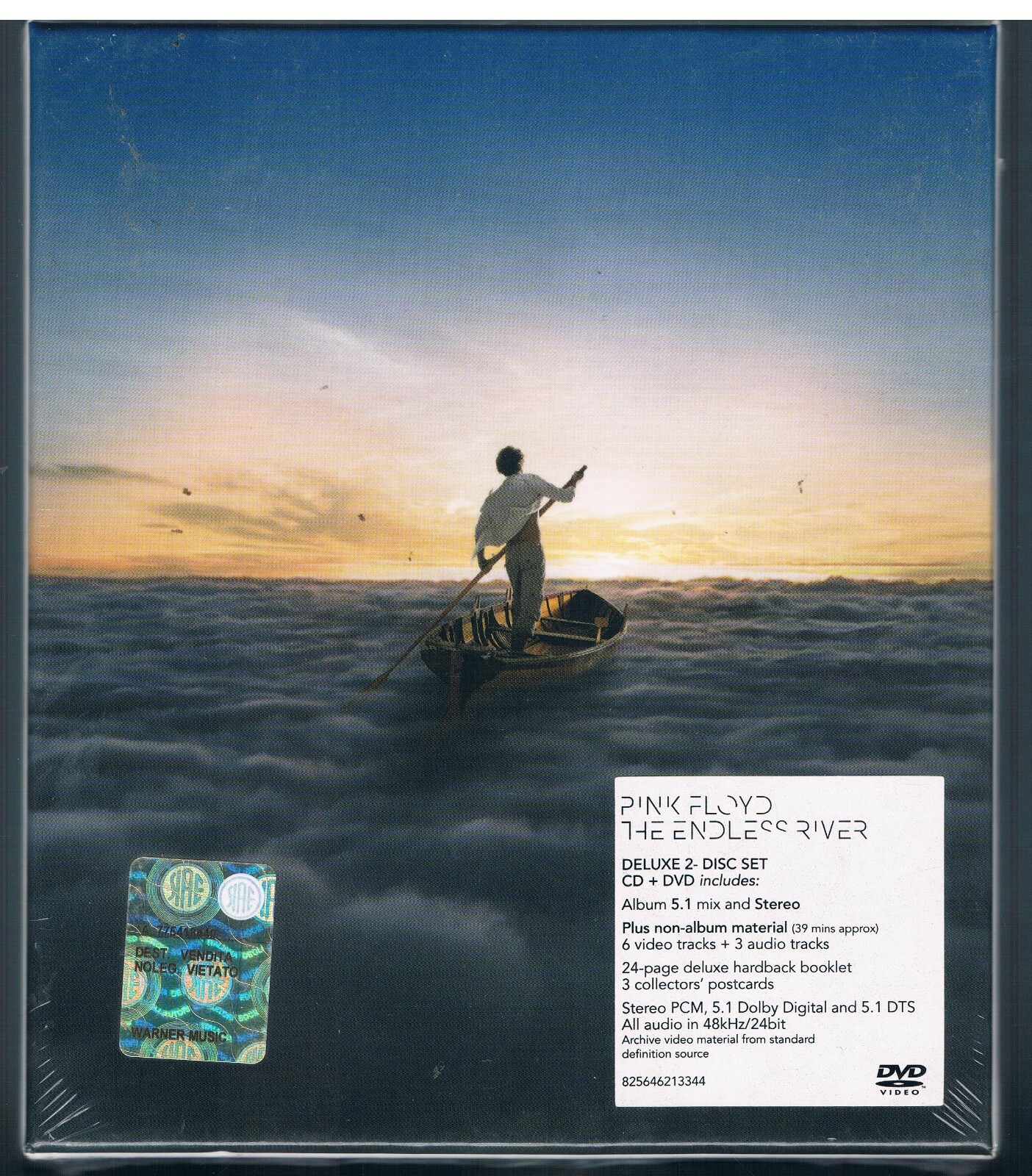 PINK FLOYD THE ENDLESS RIVER DELUXE  CD + DVD F.C. NUOVO SIGILLATO!!!