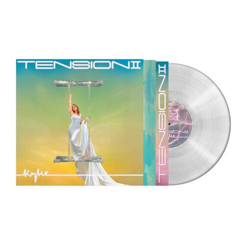 Kylie Minogue Tension II Vinile Lp Trasparente Crystal Nuovo e Sigillato