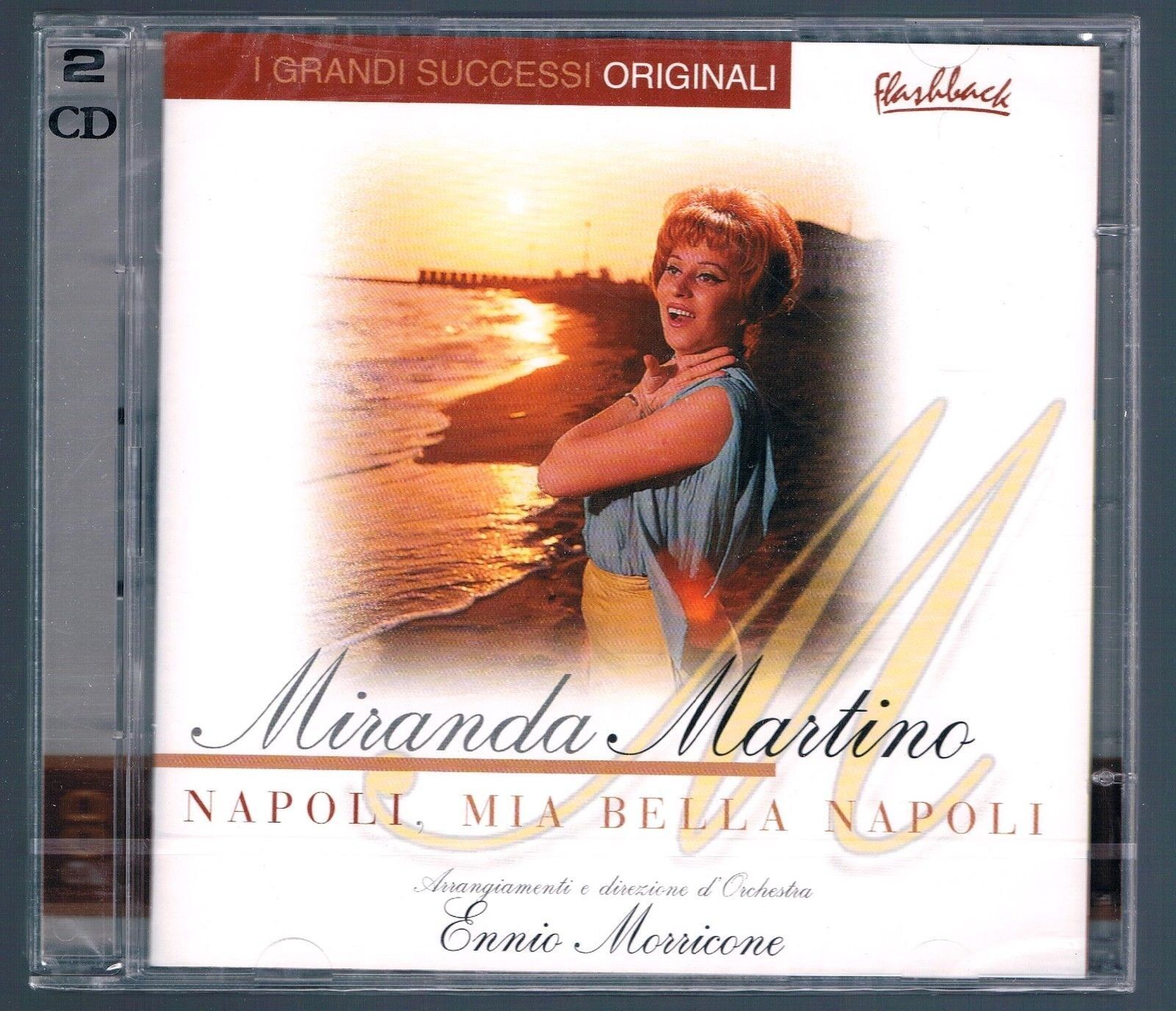 FLASHBACK MIRANDA MARTINO MORRICONE I GRANDI SUCCESSI ORIGINALI 2 CD FC SIGIL.