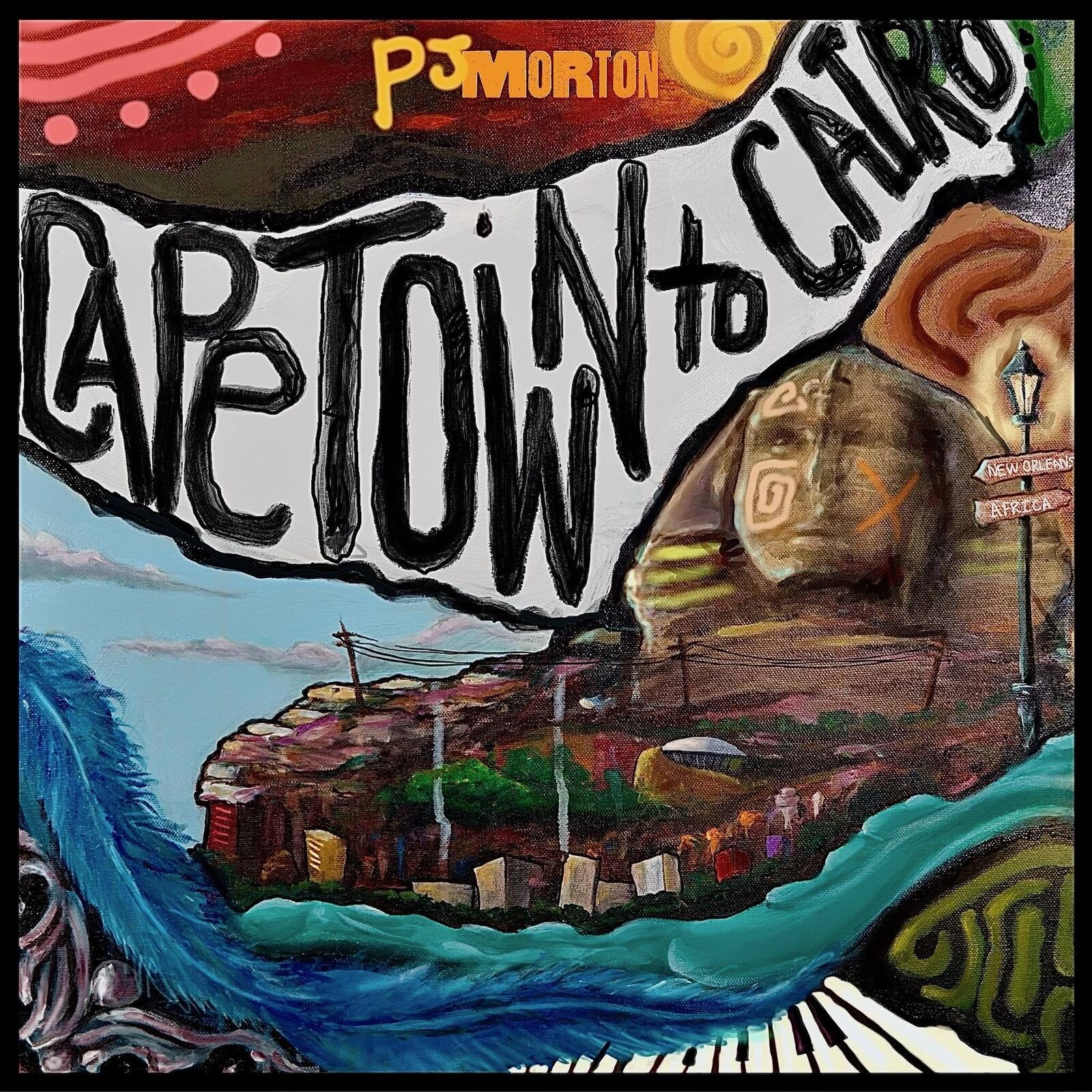 PJ Morton Cape Town to Cairo (Vinyl LP) 12" Album