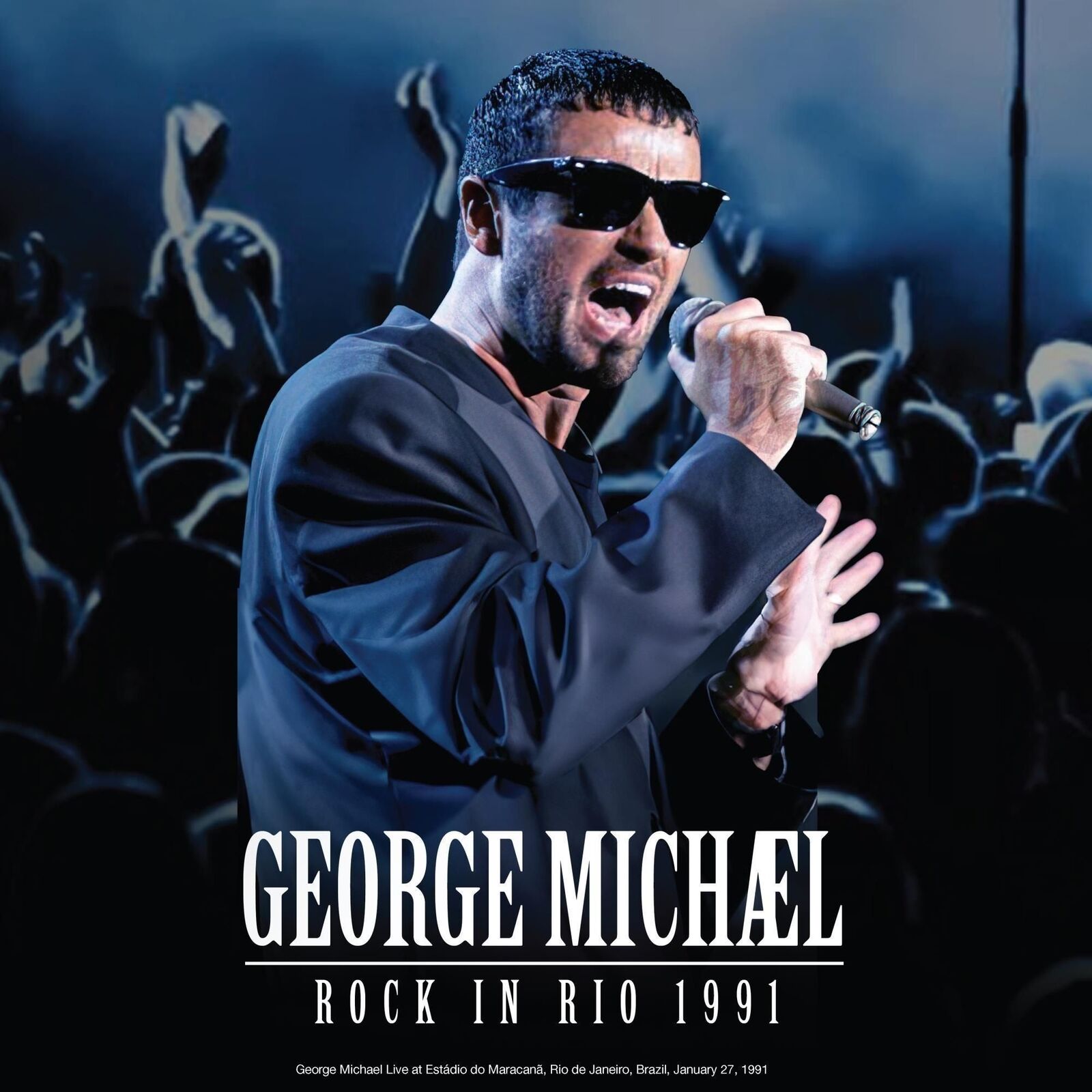 Vinile George Michael - Rock In Rio 1991 (Blue Transparent Vinyl) (2 Lp)