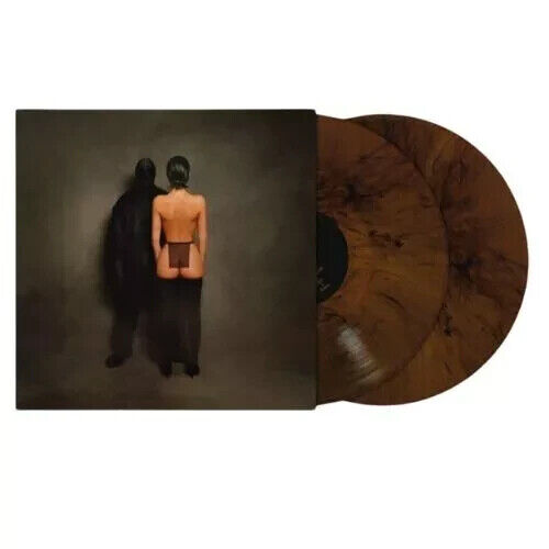 KANYE WEST  ¥$ Vultures 1 - 2LP Brown Marble Vinyl NUOVO SIGILLATO SIGILLATO NEW