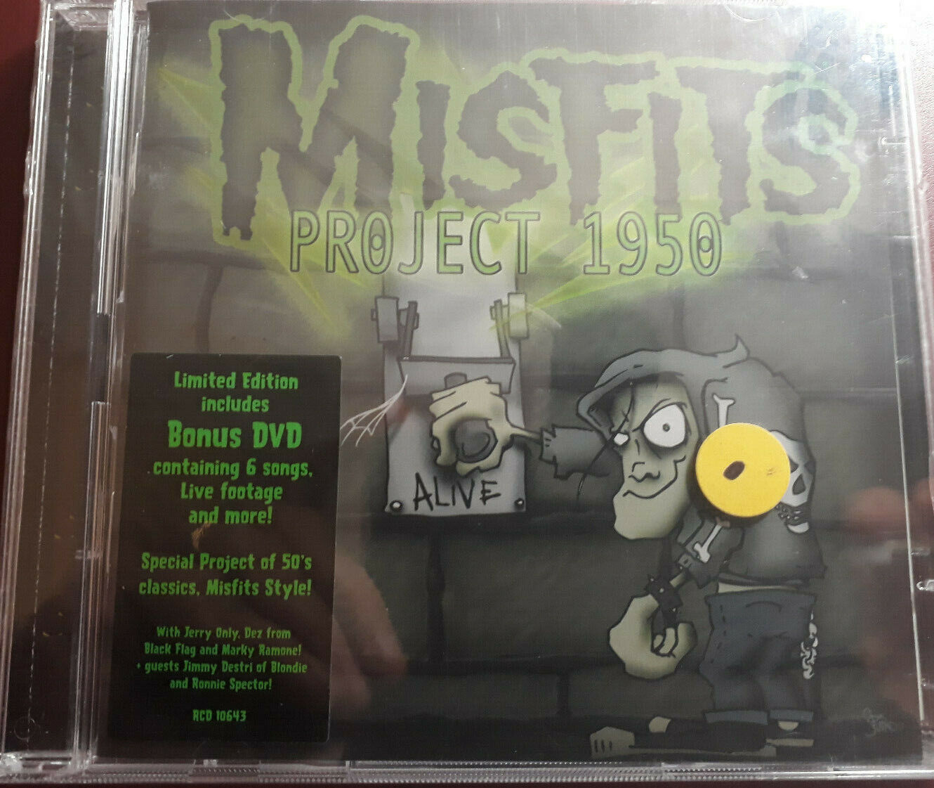 MISFITS-PROJECT 1950* CD+DVD BRAND NEW STILL SEALED NUOVO SIGILLATO RARE