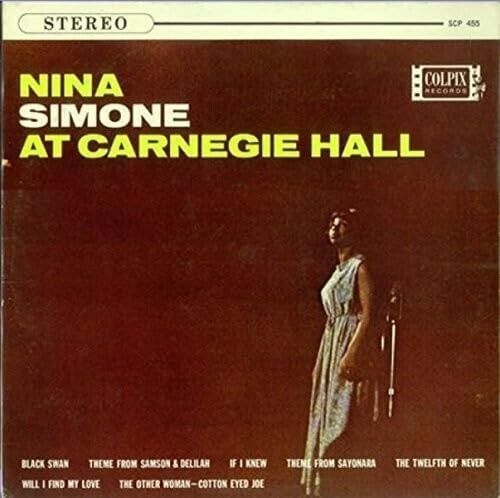 NINA SIMONE-AT CARNEGIE HALL-JAPAN SHM-CD WARNER MUSIC JAPAN 2017 NUOVO
