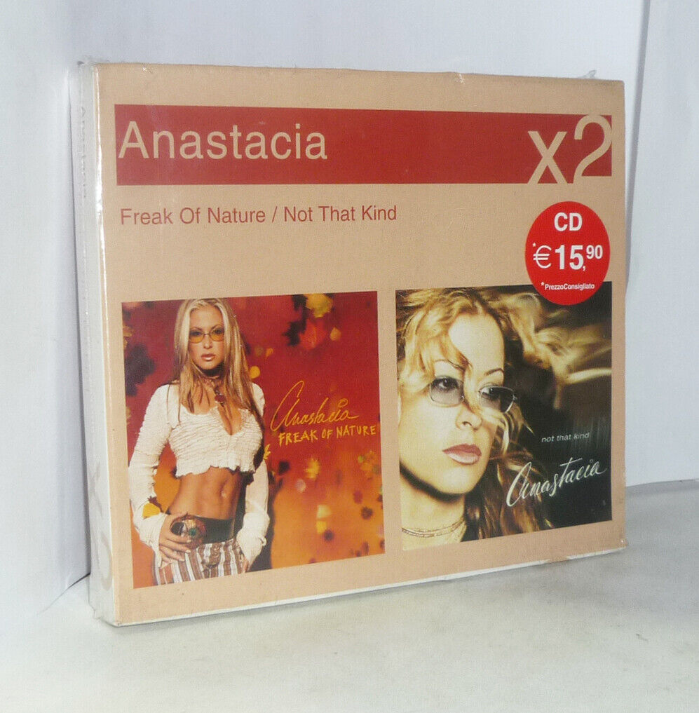 ANASTACIA - FREAK OF NATURE - NOT THAT KIND - BOX 2 CD NUOVO E SIGILLATO