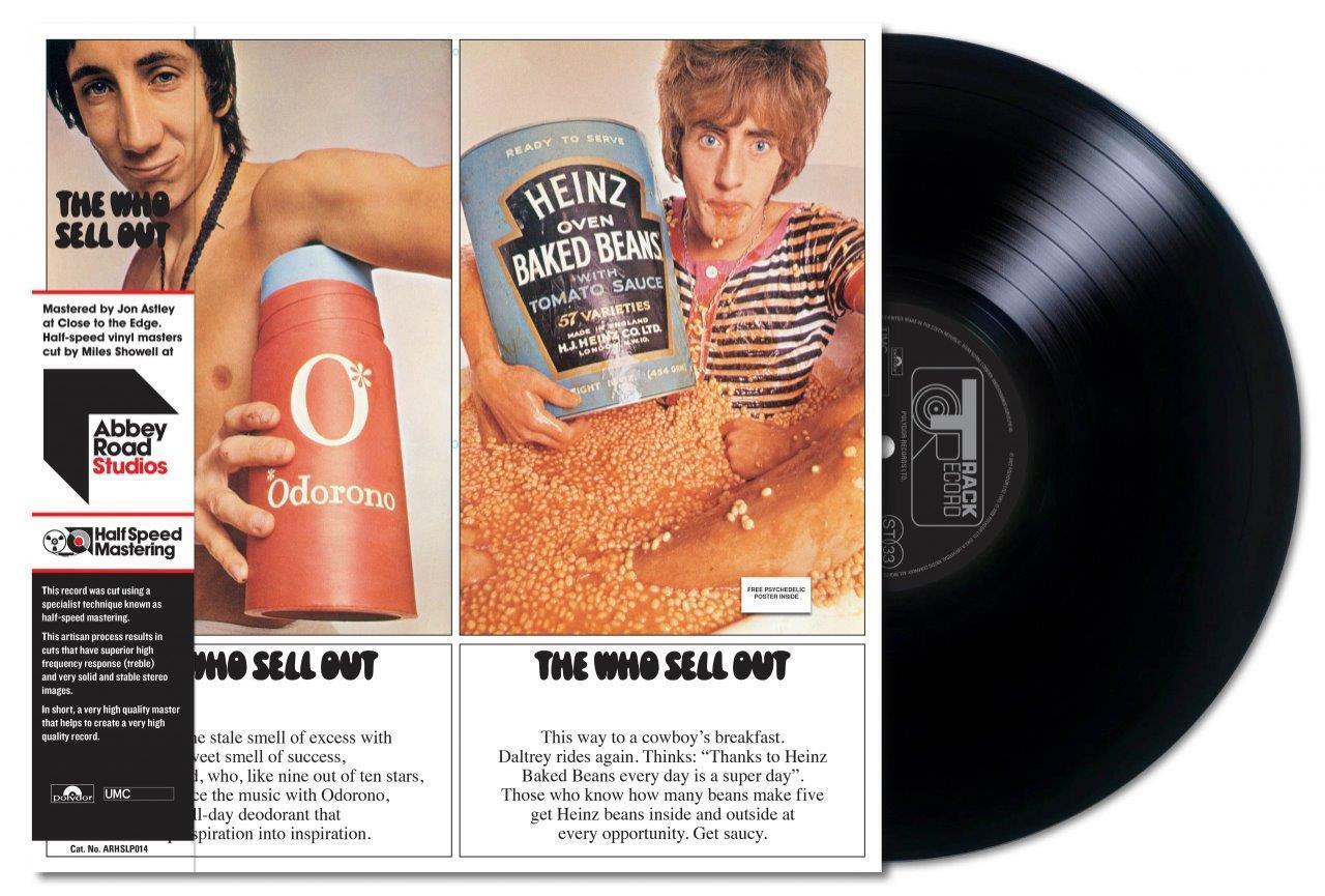 The Who 'The Who Sell Out' (Half Speed Master) LP Vinile nero - Nuovo Sigillato