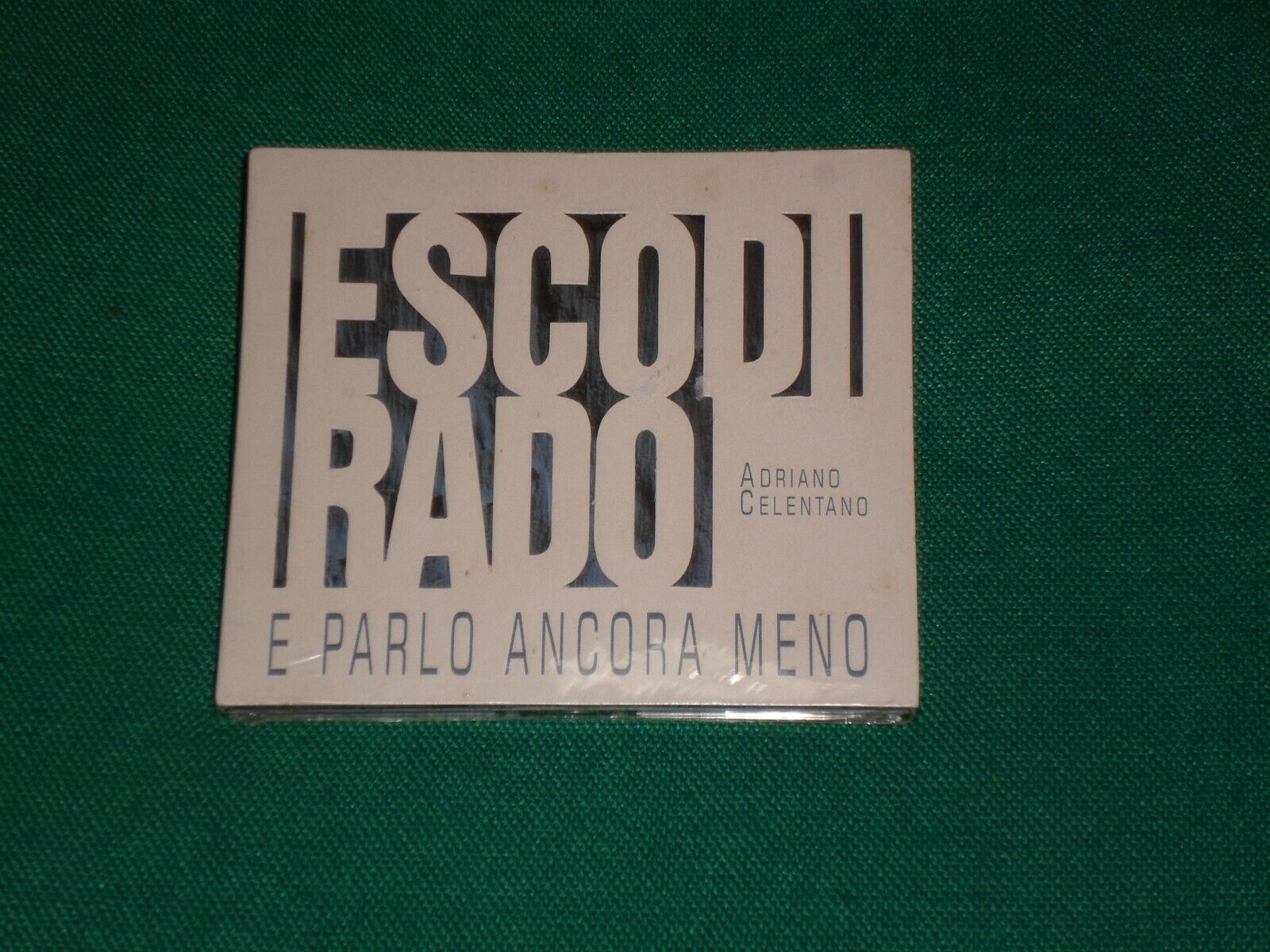 Adriano Celentano ‎– Esco Di Rado E Parlo Ancora Meno cd