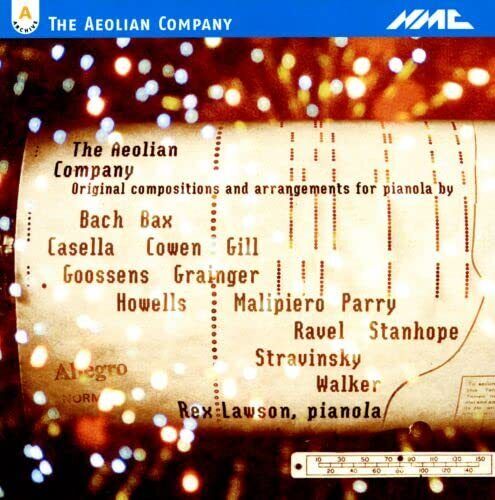 NMCD136 Pianola Original Compositions and Arrangements For Pianola CD NMCD136
