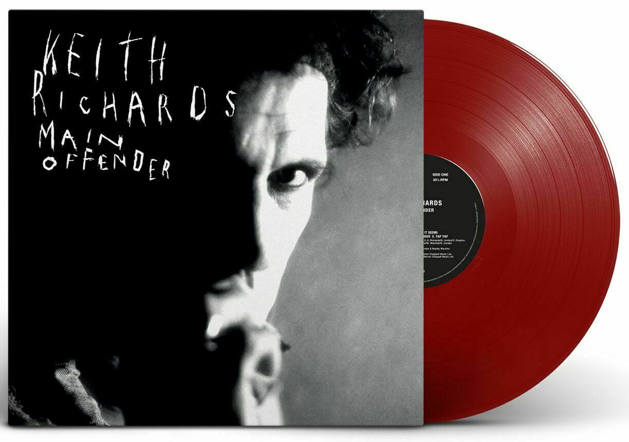 Keith Richards Main Offender LP Vinile Limitato 180gr.  Colorato Red  Nuovo