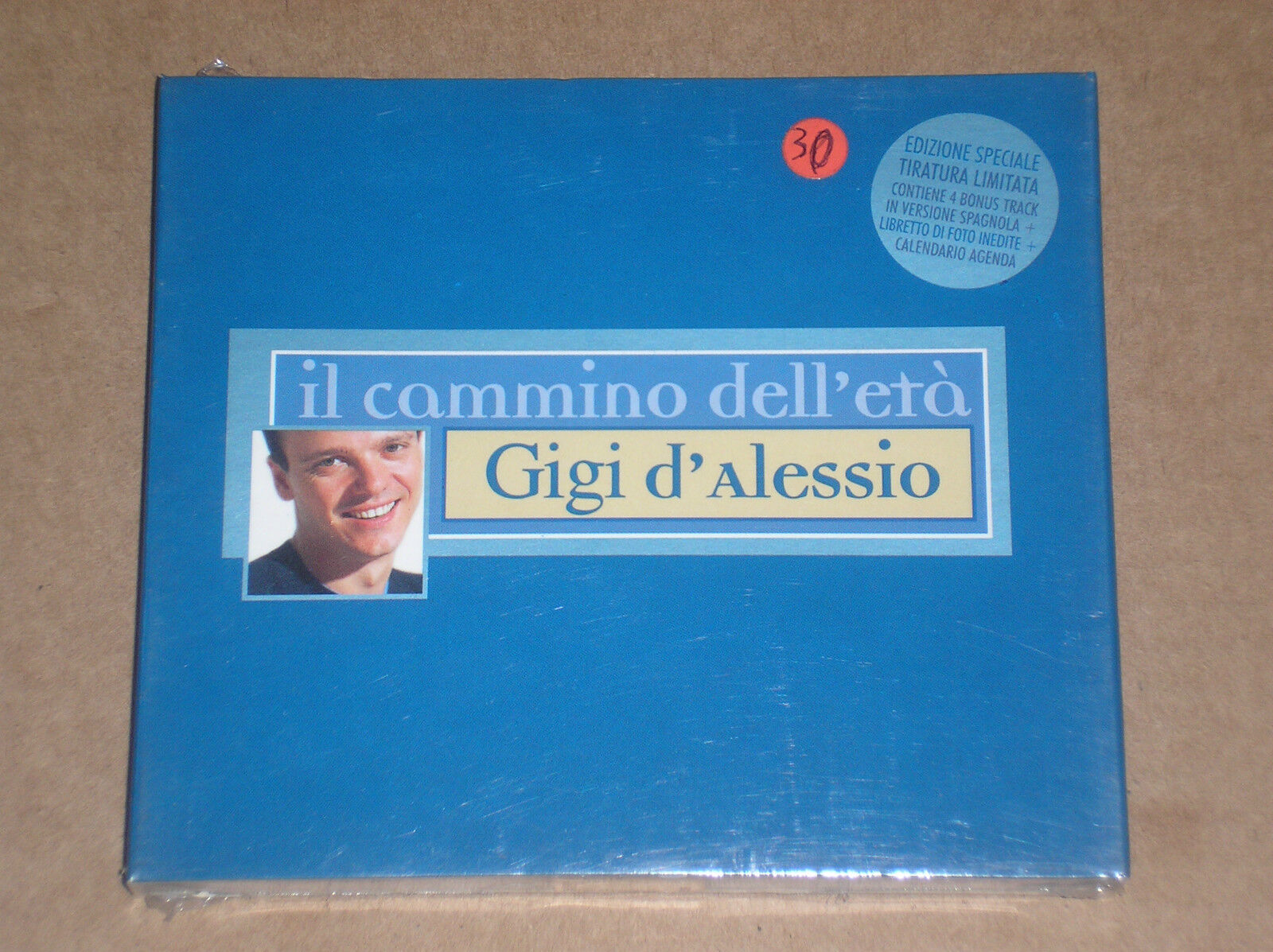 GIGI D'ALESSIO - IL CAMMINO DELL'ETA' - CD EDIZIONE SPECIALE SIGILLATO (SEALED)